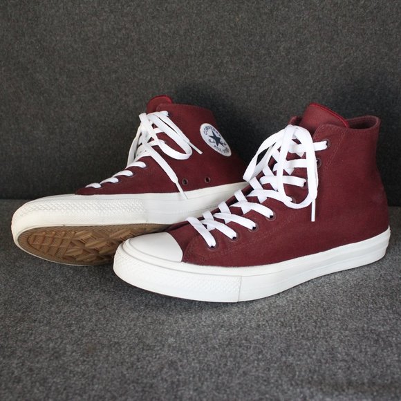 Converse Chuck Taylor II High-Top Shoes Burgundy